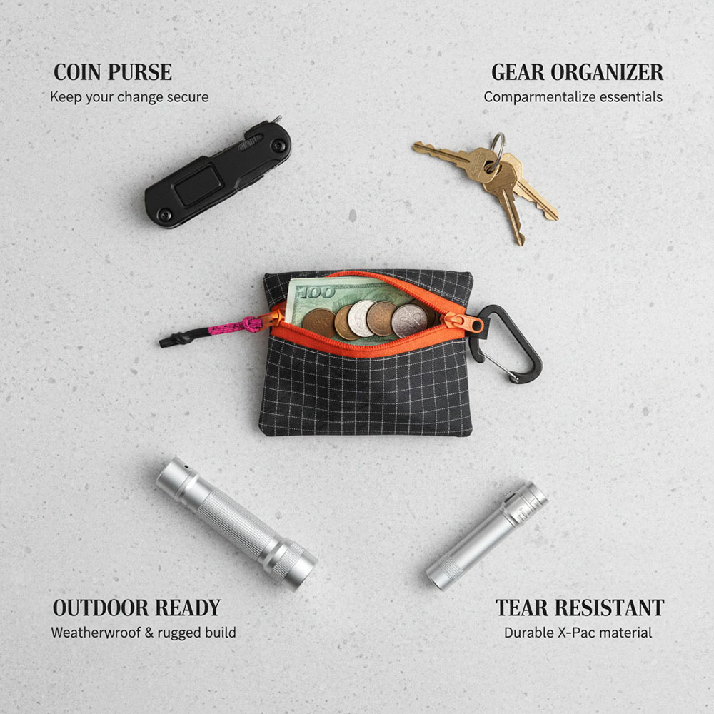 Edc Carry Pack - Açık Hava UHMWPE Saklama Çantası, Patikalar