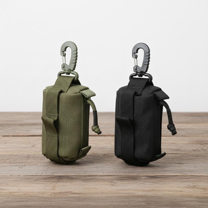 Edc Everyday Carry - Açık Hava EDC Çantası, Fermuarlı Anahtar
