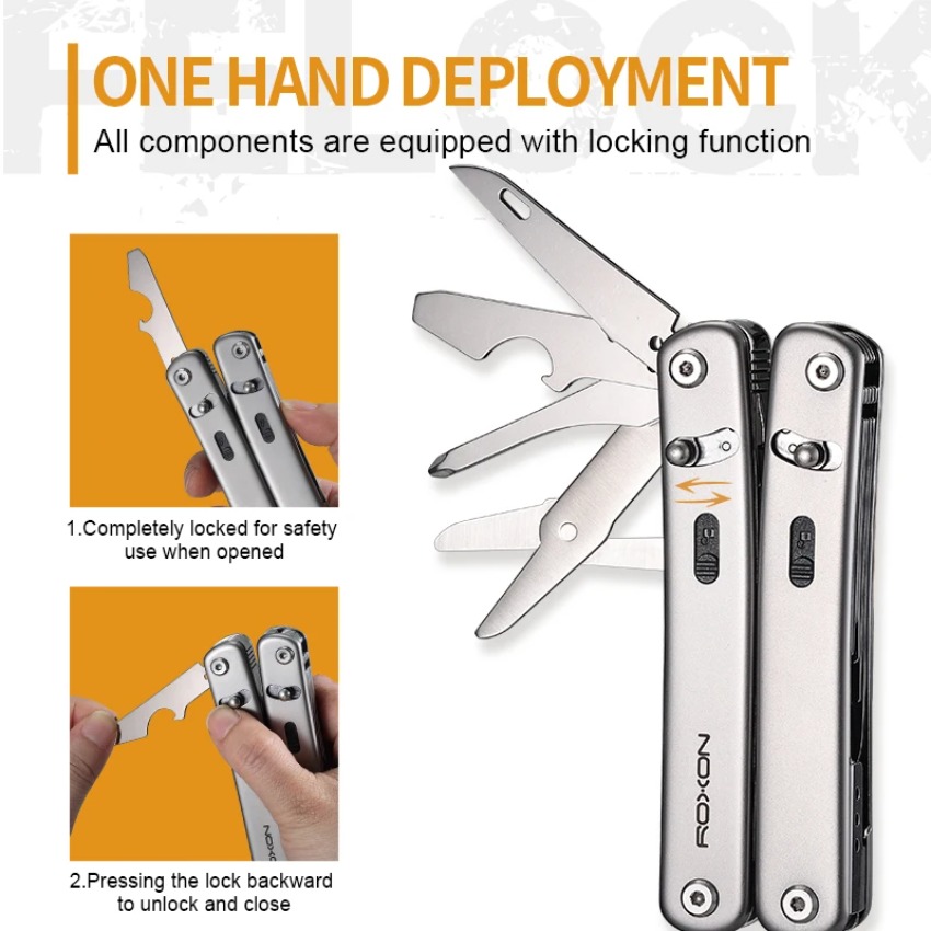 Edc Carry Pliers - R's Orijinal S804G Esnek Çok Amaçlı