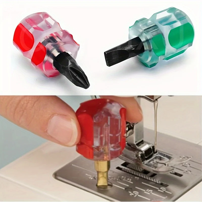 Micro Screwdriver Kit - 2 Parça Mini Dikiş Makinesi Tornavida