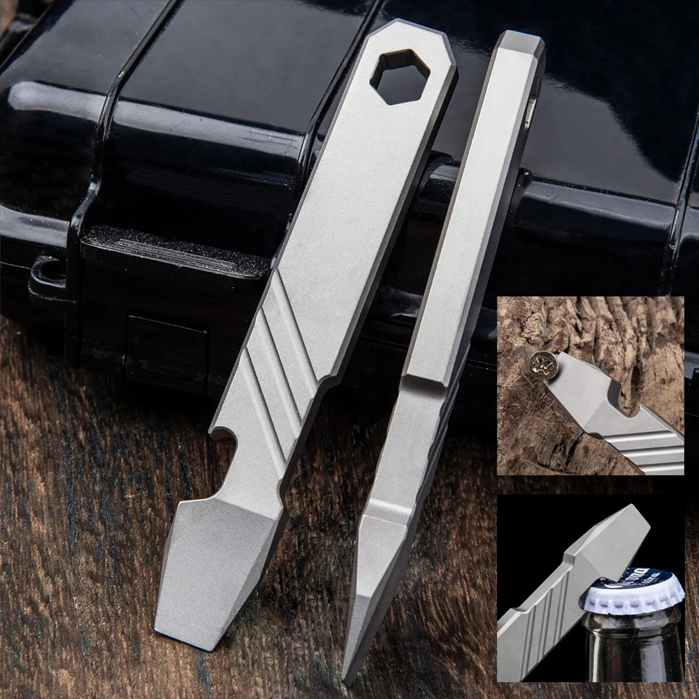 Micro Screwdriver Kit - Titanyum EDC Kaldıraç Aleti – 4