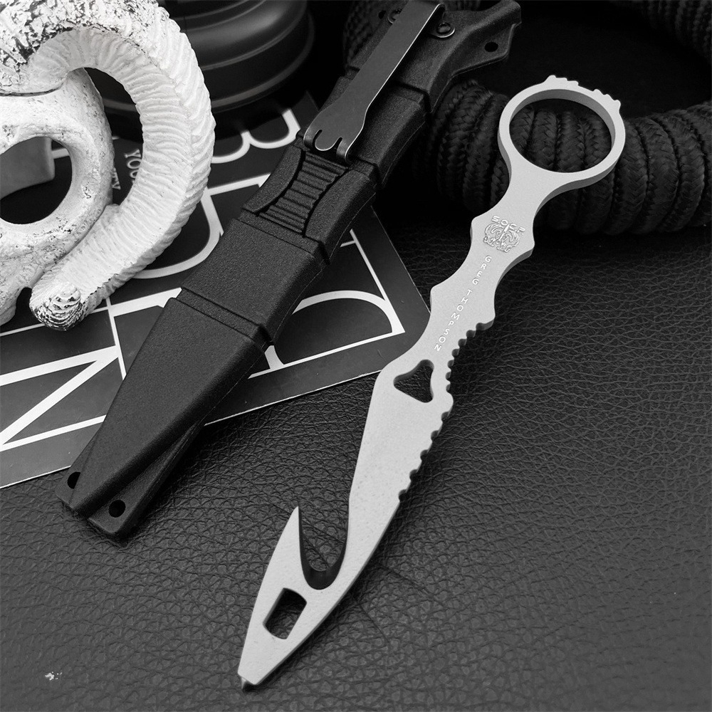 Everyday Carry (Edc) Knife - Sabit Bıçaklı Hayatta Kalma Bıçağı, 440C