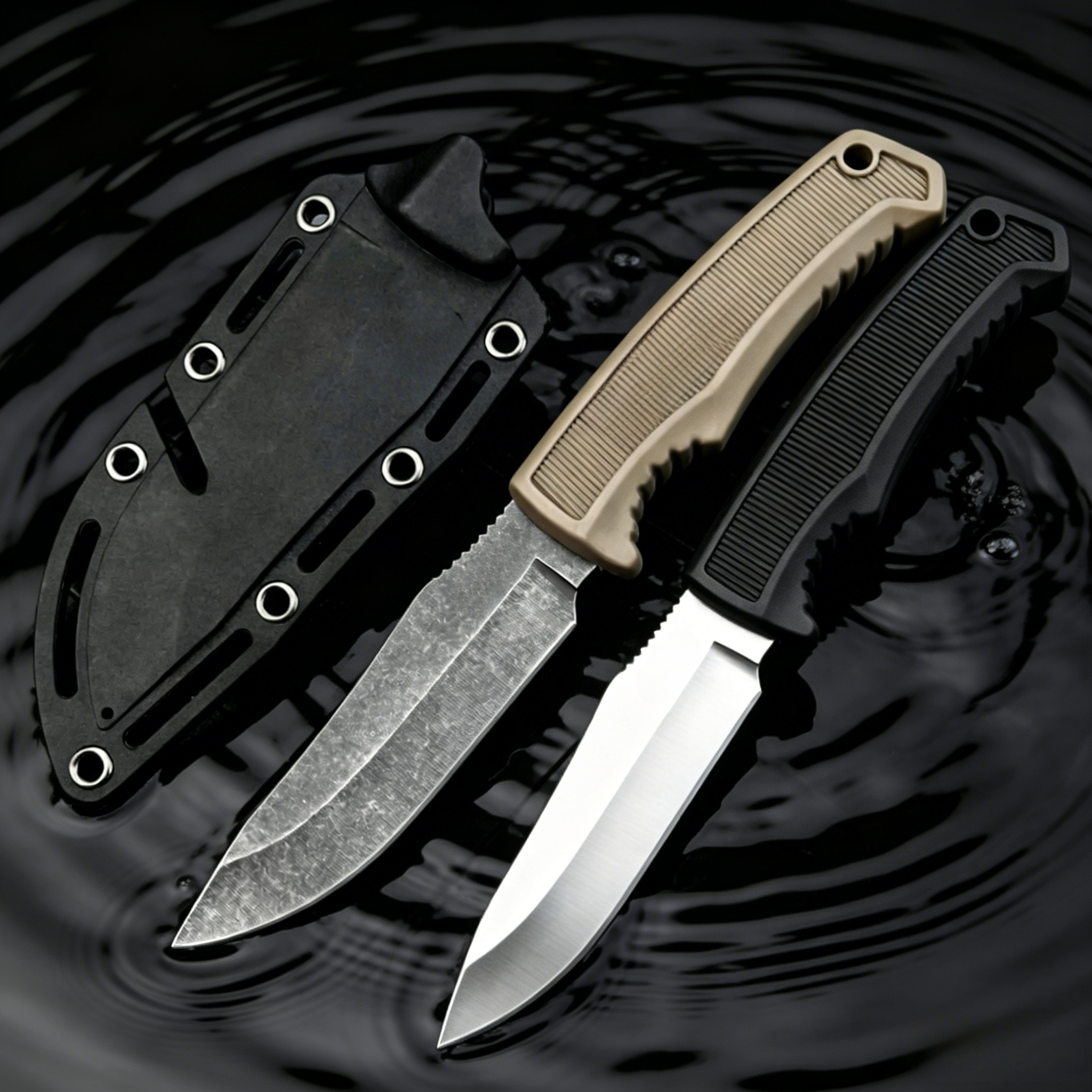 Edc Pocket Carry Fixed Blade - FK1001 Sabit Namlulu Bıçak – 7Cr13MoV