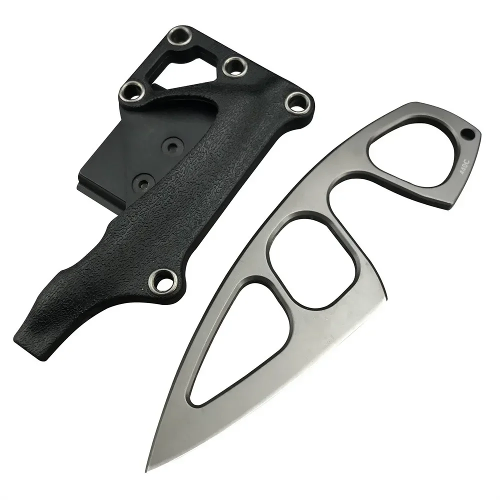 Edc Pocket Carry Fixed Blade - Yüksek Sertlikte Boyun Bıçağı 440C Çelik