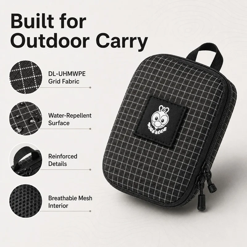 Edc Carry Pocket Pouch - EDC Izgara Kumaş Organizatör Çantası Su