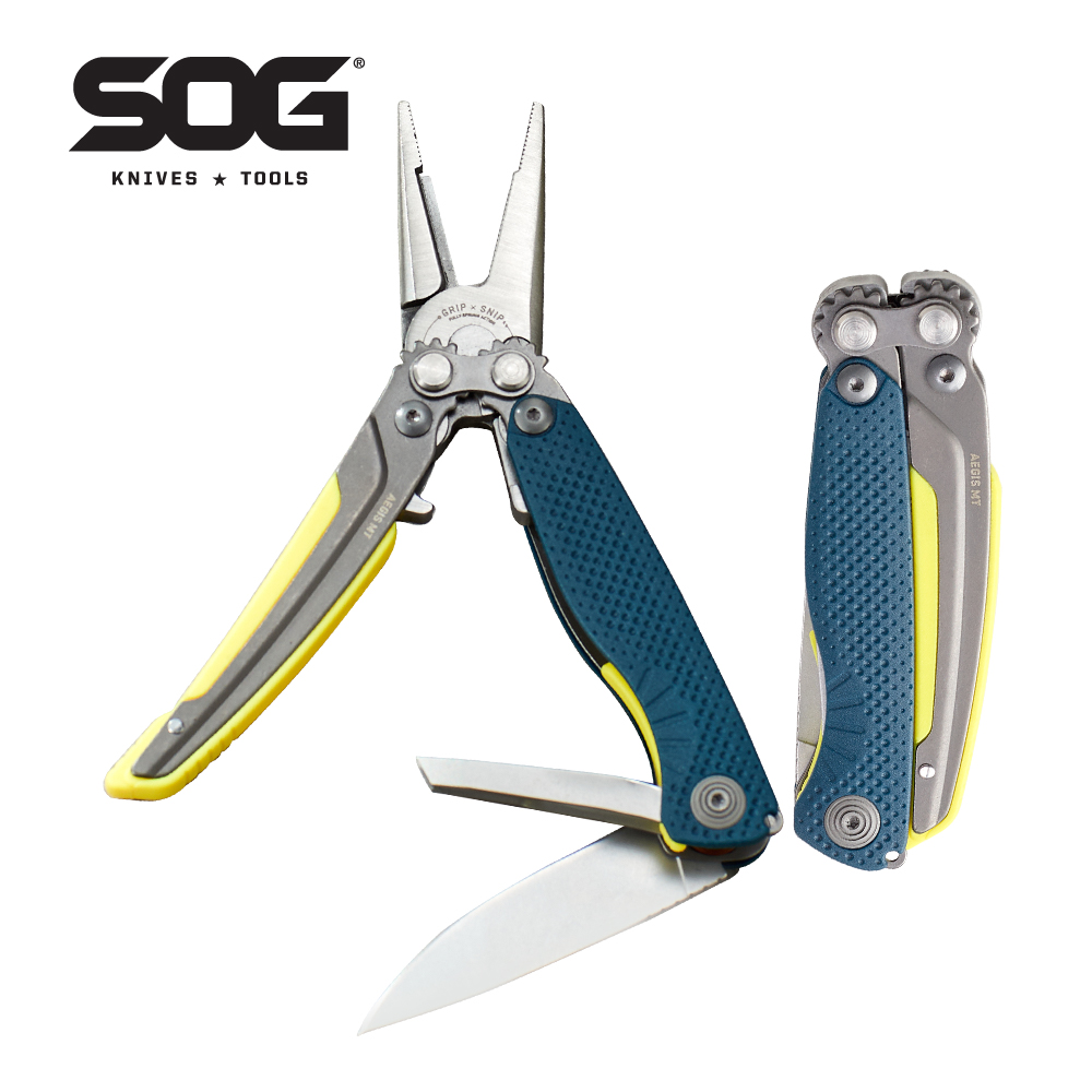 Edc Carry Pliers - SOG 5'i 1 Arada Aegis MT