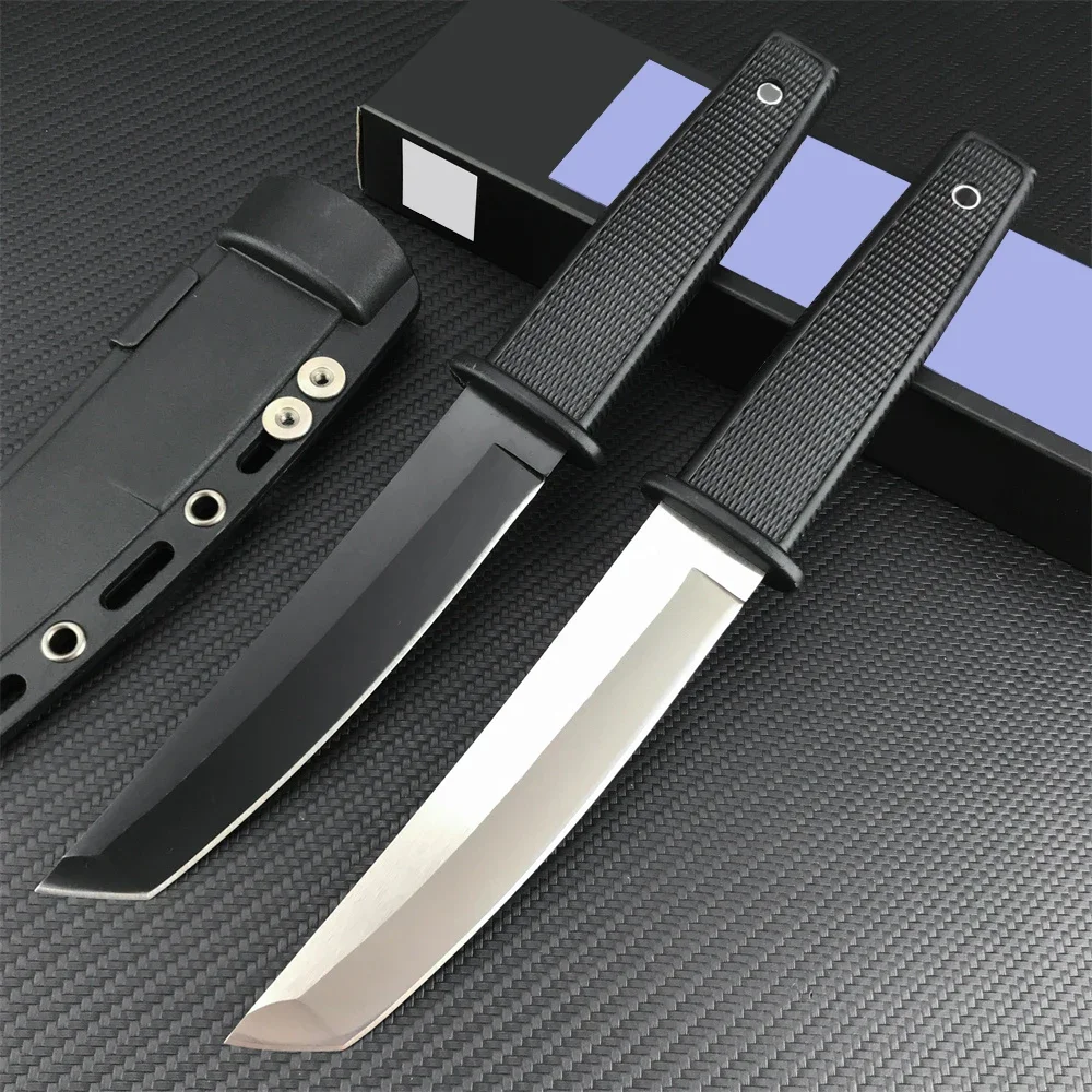 Edc Pocket Carry Fixed Blade - Yüksek sertlikte 8Cr13Mov dövüş sabit bıçak,