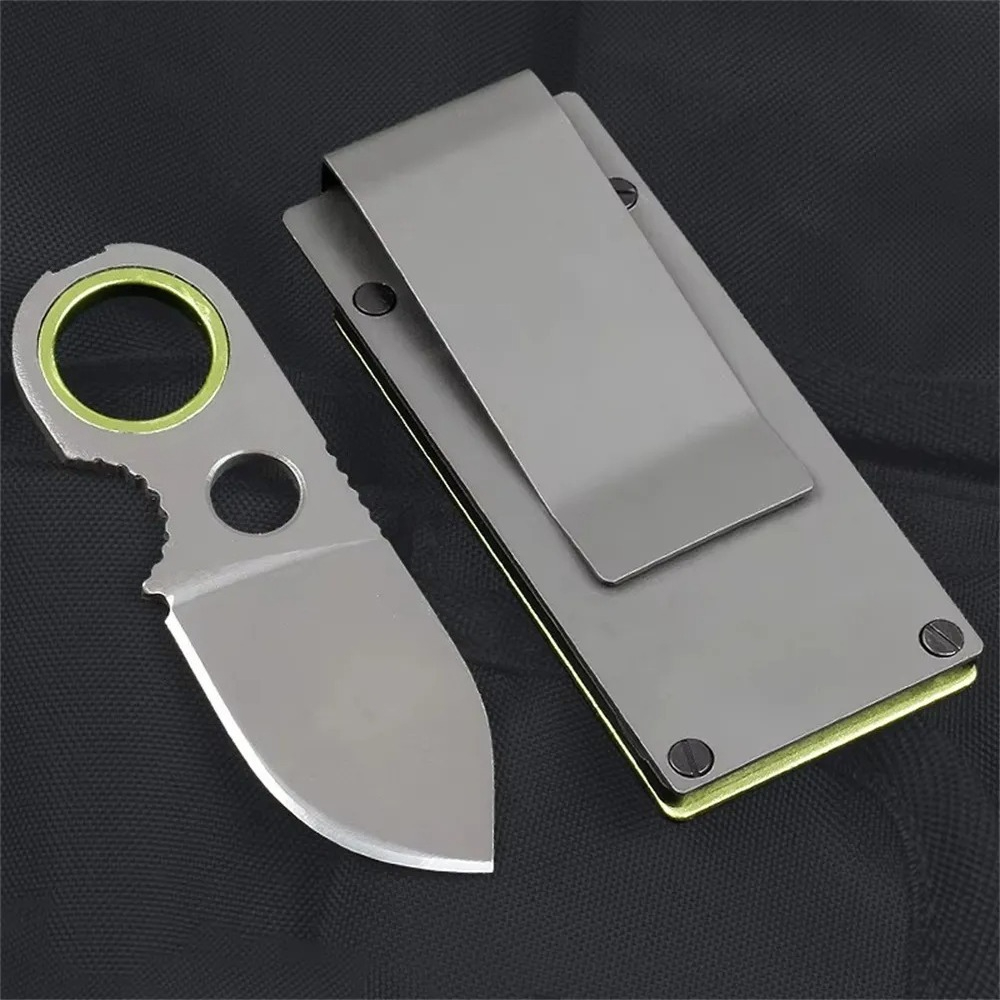 Edc Pocket Carry Fixed Blade - Mini EDC Halka Şeklinde Sabit Namlulu