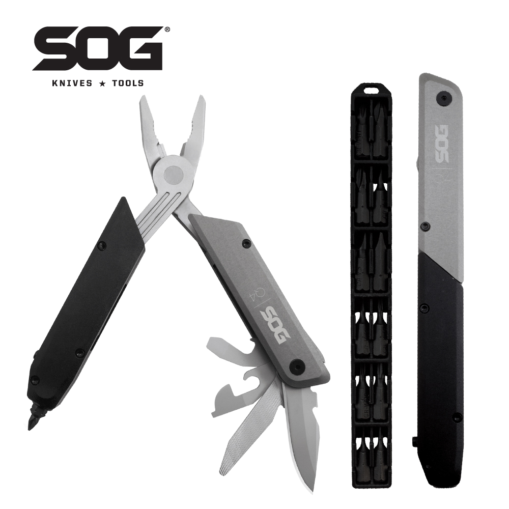 Edc Carry Pliers - SOG BATON Q4 22'si 1 arada