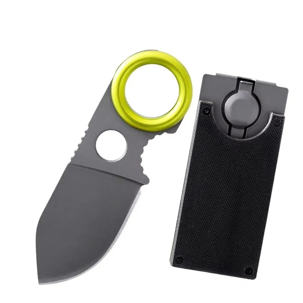 Edc Pocket Carry Fixed Blade - Mini EDC Halka Şeklinde Sabit Namlulu