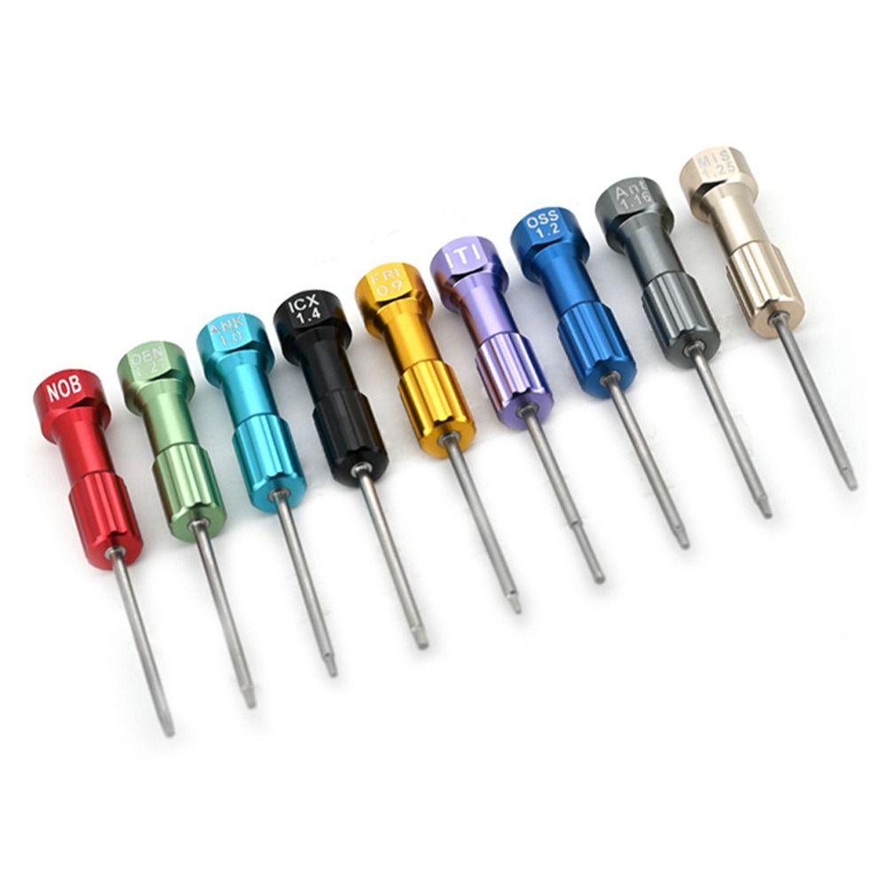 Micro Screwdriver Kit - Pratik 6.2cm Teknisyen Tornavida Çok Renkli