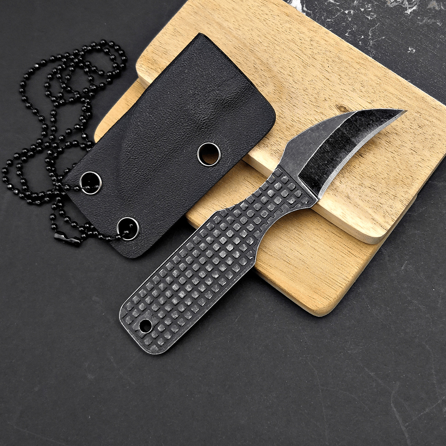 Everyday Carry (Edc) Knife - 2026 Yeni kompakt sabit bıçaklı bıçak