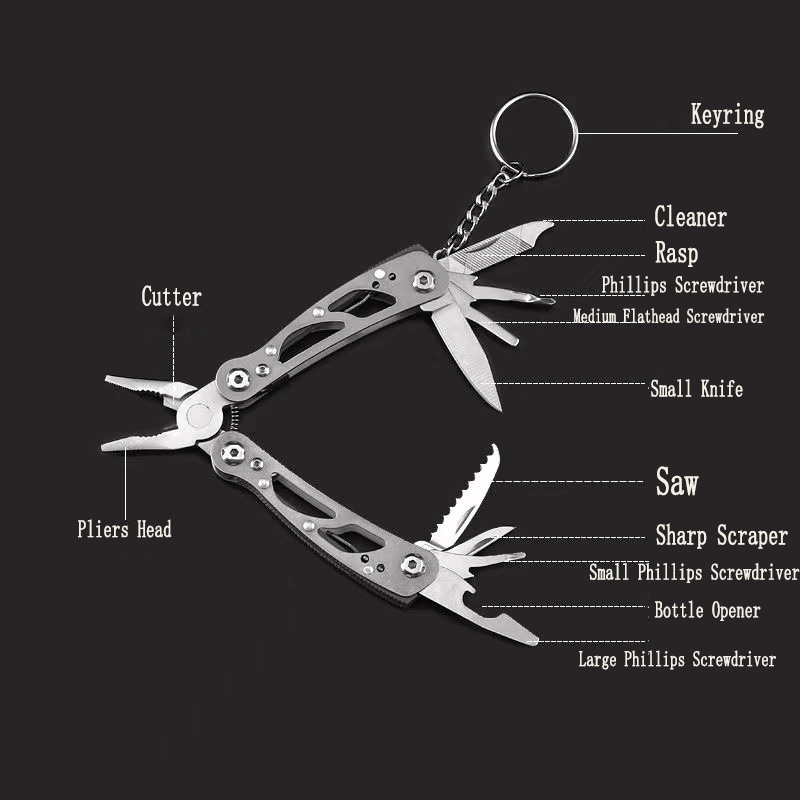 MuqiNush 12 In 1 Mini Anahtarl - Edc Carry Pliers incelemesi ve fiyatı