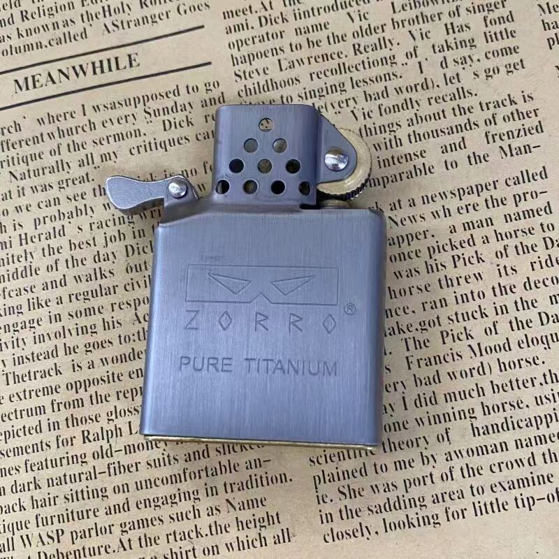 ZORRO 2026 yeni saf titanyum ç - Lighter Insert Zippo incelemesi ve fiyatı