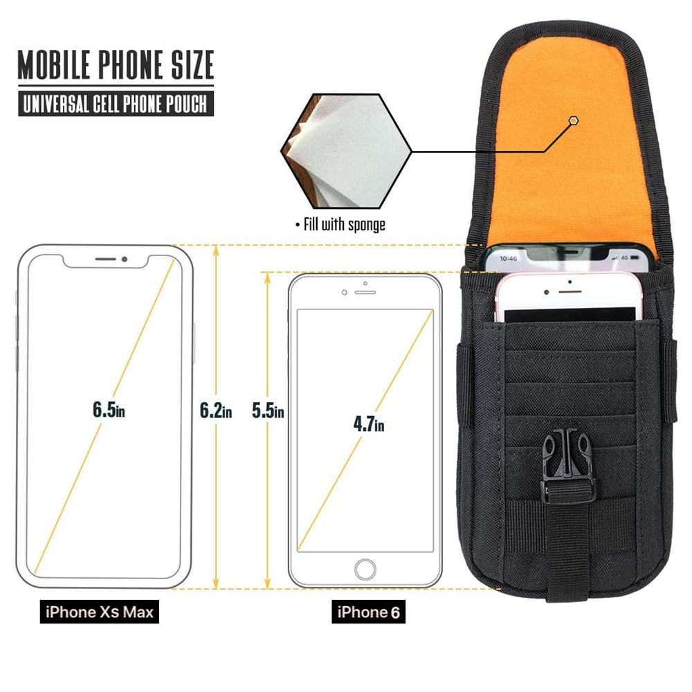 Taktik Telefon Çantası Molle,  - Edc Everyday Carry incelemesi ve fiyatı