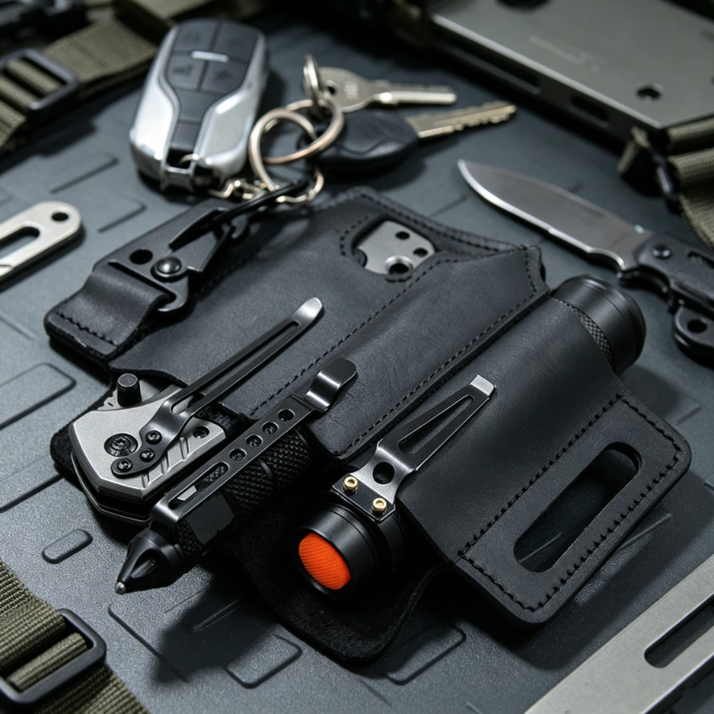 PU Deri EDC Kemer Çok Amaçlı A - Edc Carry Pocket Pouch incelemesi ve fiyatı