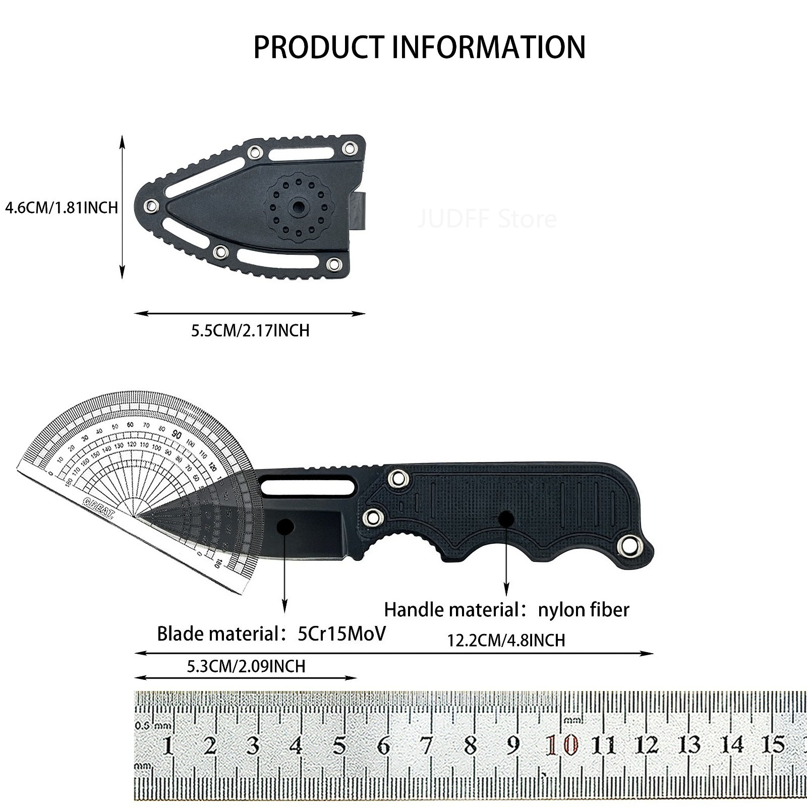 Günlük EDC Taşıma Sabit Namlul - Edc Pocket Carry Fixed Blade incelemesi ve fiyatı