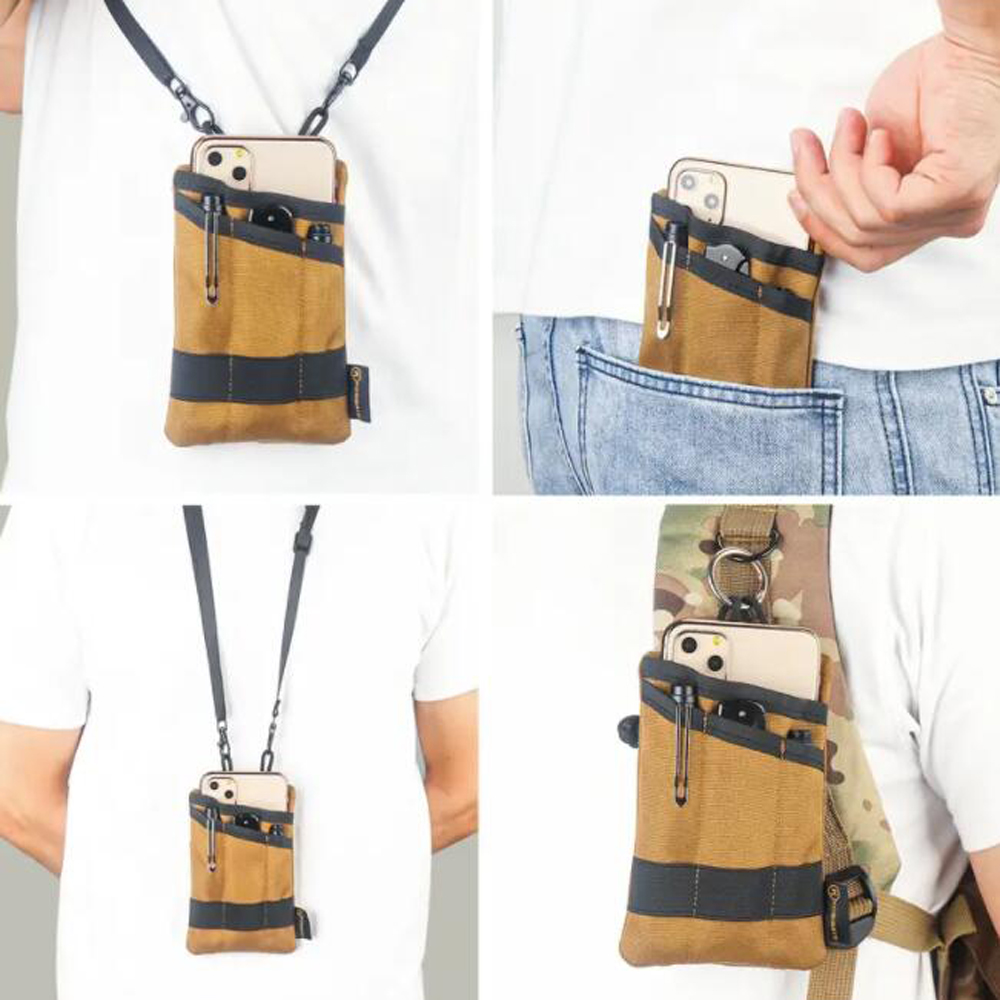 Bıçak/el feneri/kart için 4 ce - Edc Carry Pocket Pouch incelemesi ve fiyatı