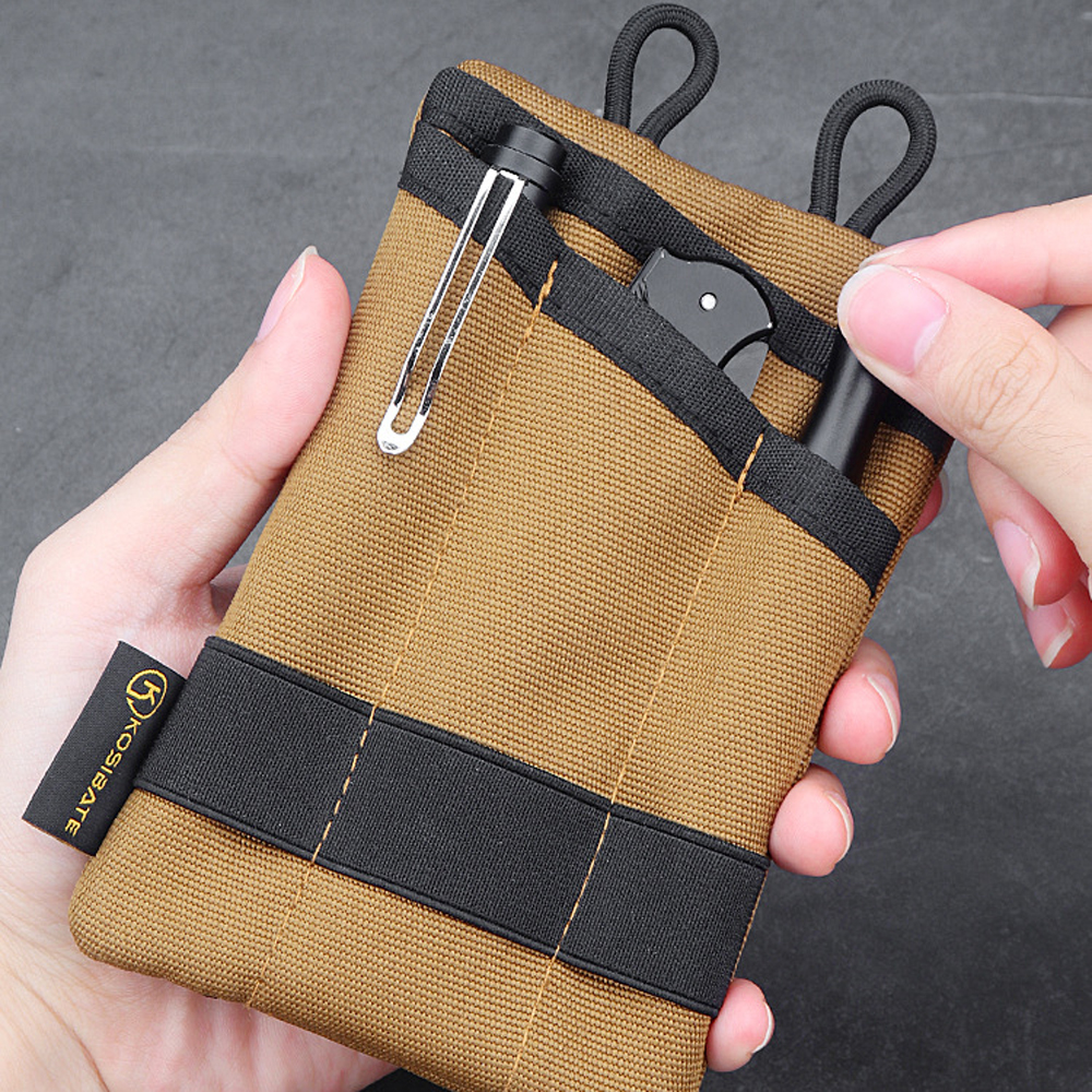 Bıçak/el feneri/kart için 4 ce - Edc Carry Pocket Pouch incelemesi ve fiyatı