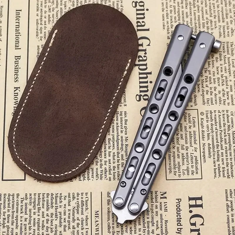 Deri küçük bıçak kılıfı taşıma - Edc Pocket Carry Fixed Blade incelemesi ve fiyatı