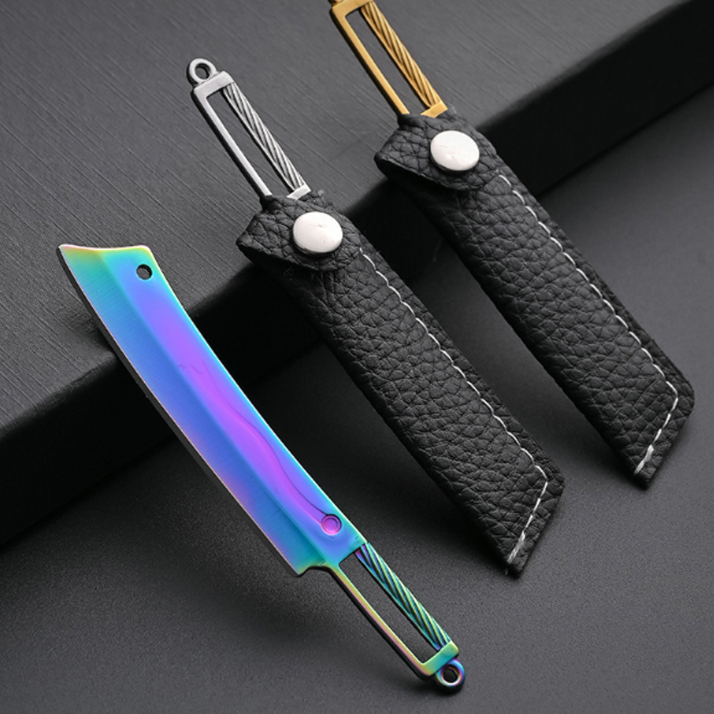 Titanyum Mini Bıçak - Deri Kıl - Everyday Carry (Edc) Knife incelemesi ve fiyatı