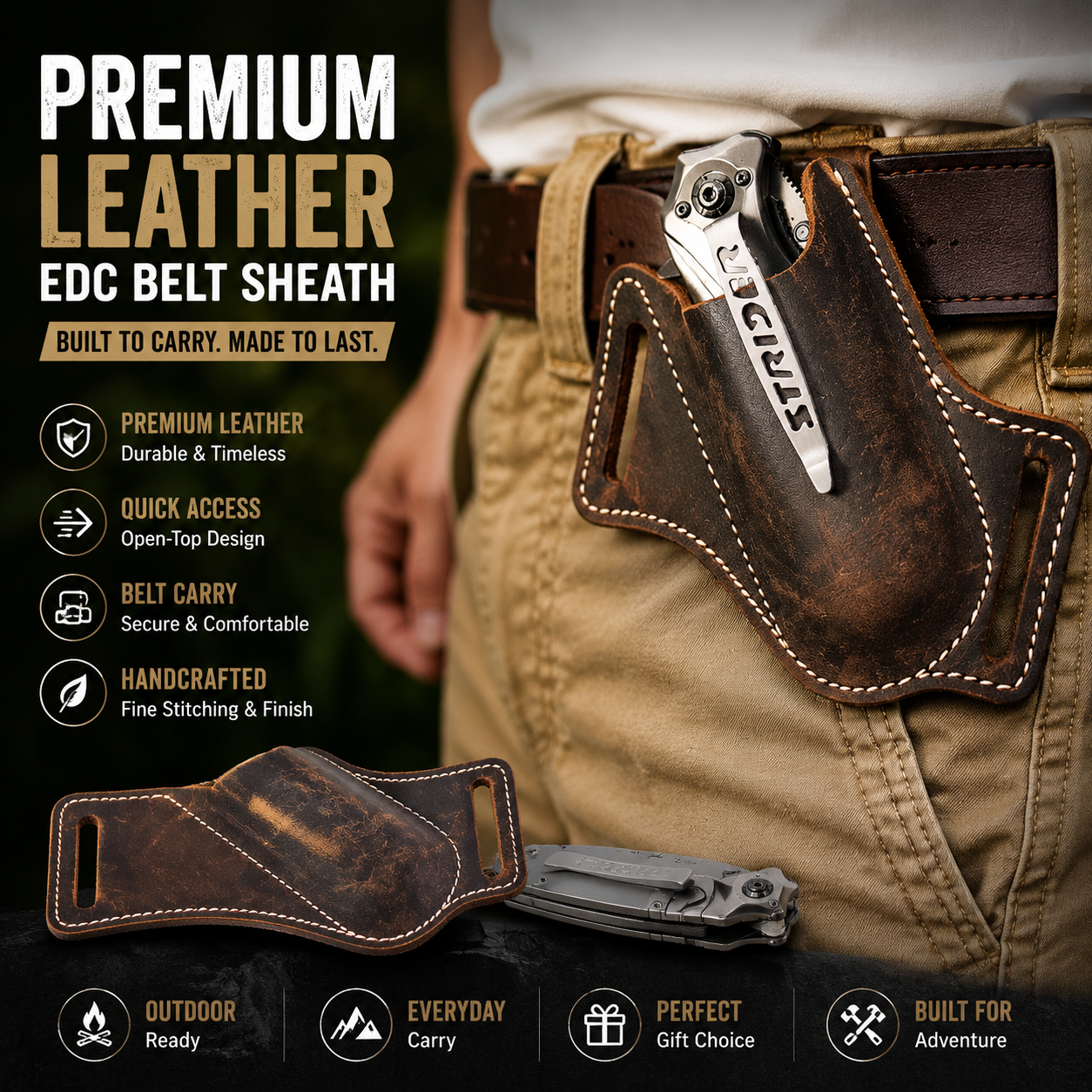 EDC Açık Hava Hayatta Kalma Ar - Edc Carry Pocket Pouch incelemesi ve fiyatı
