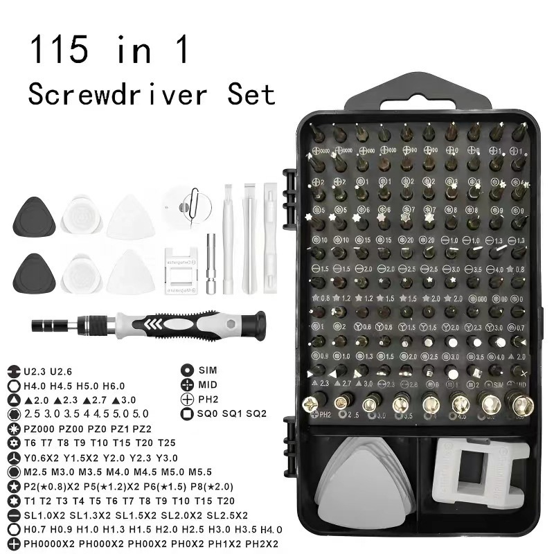 115'i 1 Arada Tornavida Seti,  - Micro Screwdriver Kit incelemesi ve fiyatı