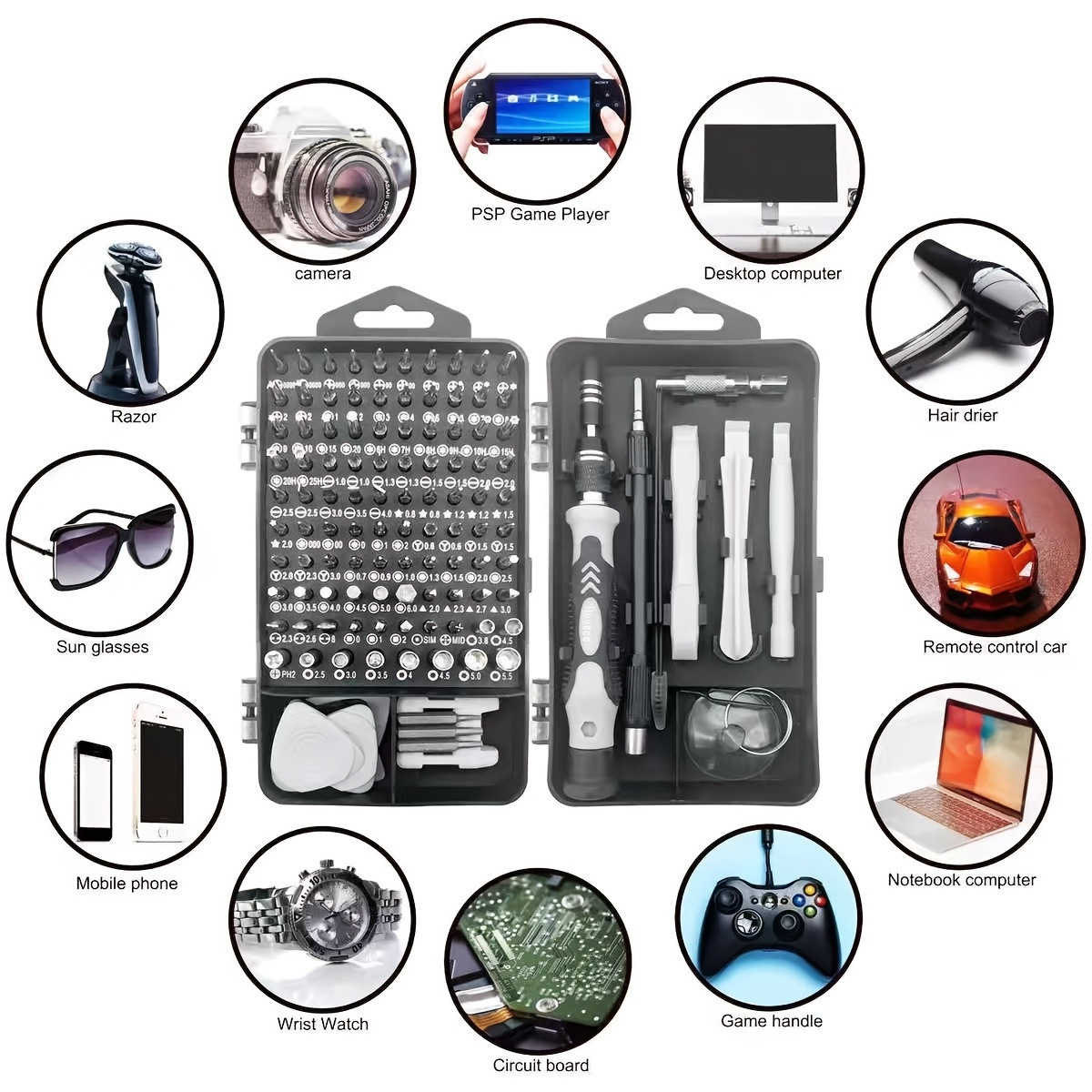 115'i 1 Arada Tornavida Seti,  - Micro Screwdriver Kit incelemesi ve fiyatı