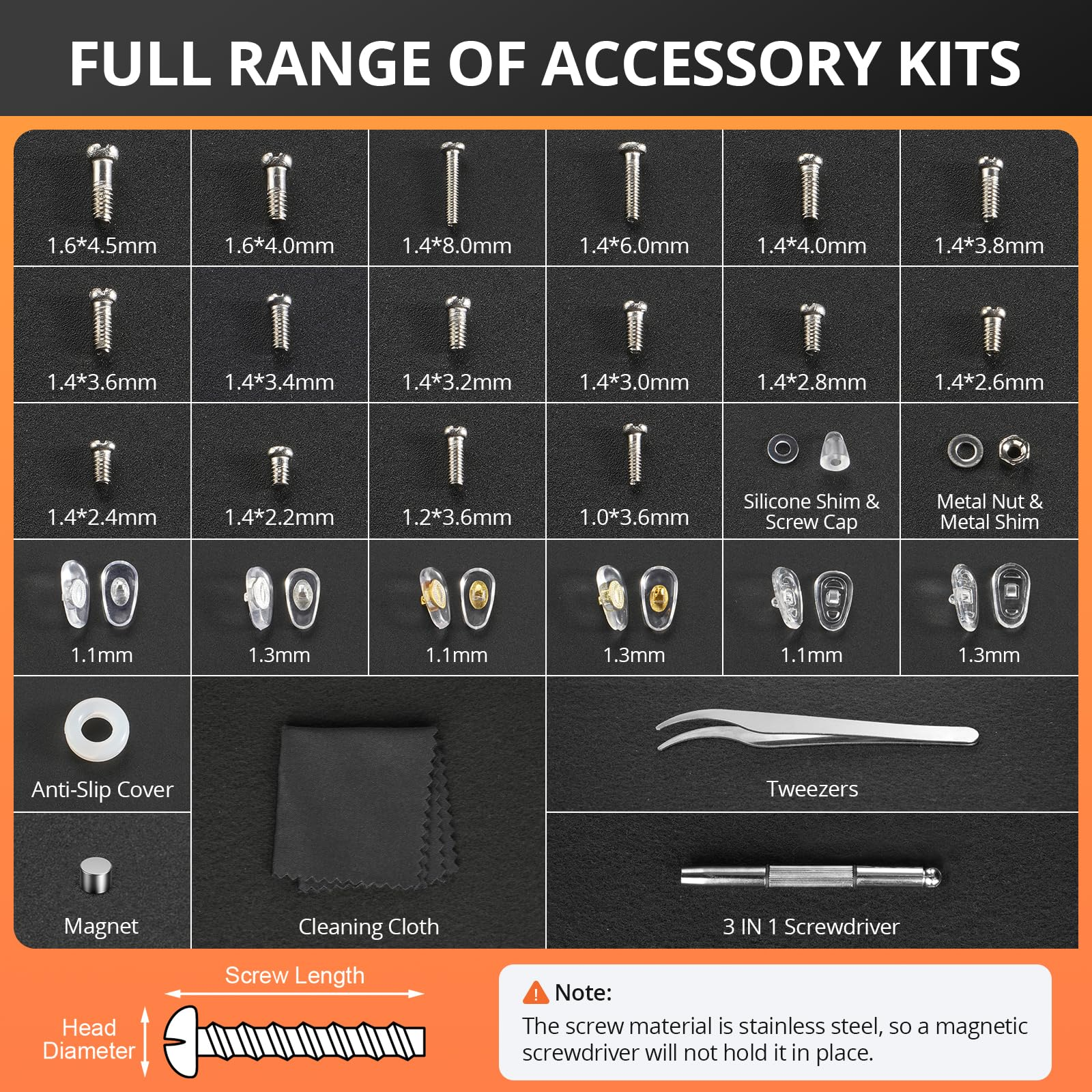 Vidalar Burunluklar Cımbız Tem - Micro Screwdriver Kit incelemesi ve fiyatı
