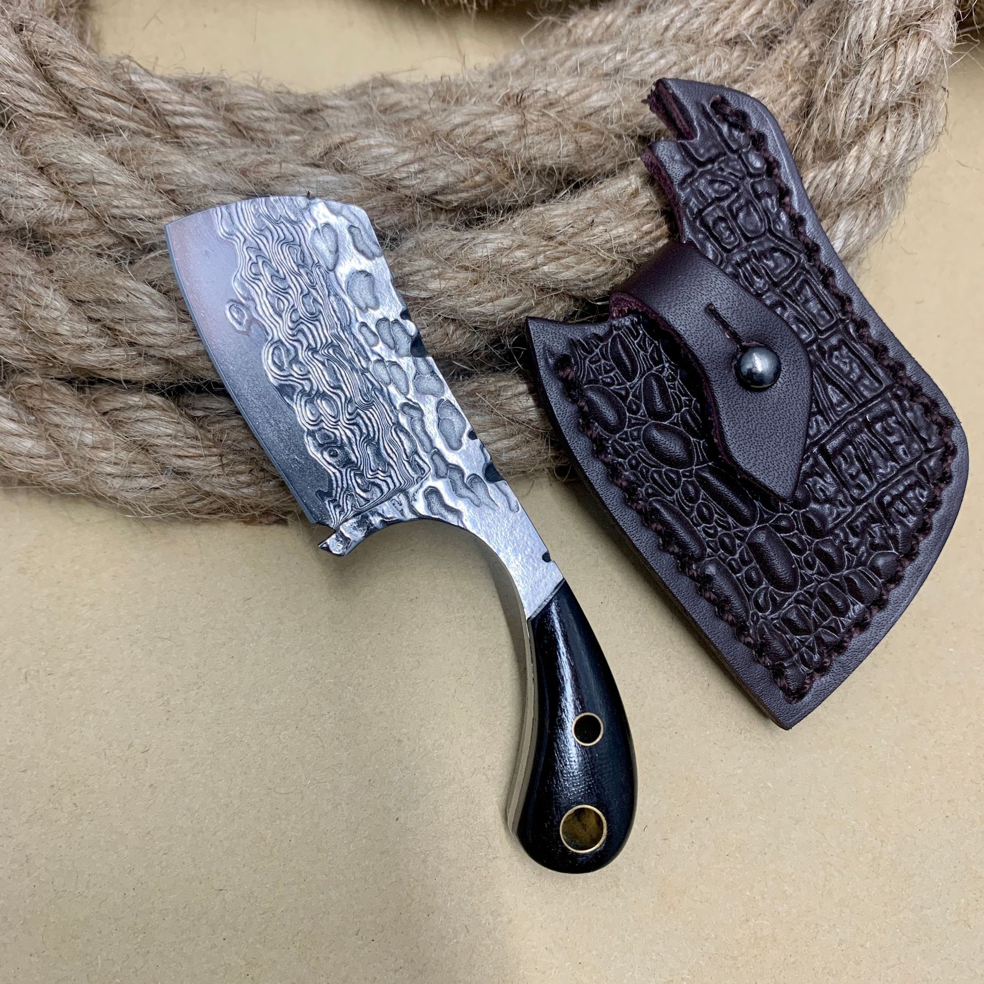 RHON 40MM Mini Tam Boy Çelik B - Edc Pocket Carry Fixed Blade incelemesi ve fiyatı