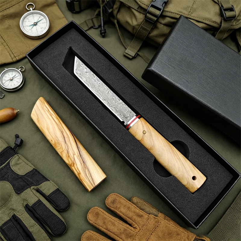 Taşınabilir Bıçak Şam Çelikli  - Edc Pocket Carry Fixed Blade incelemesi ve fiyatı