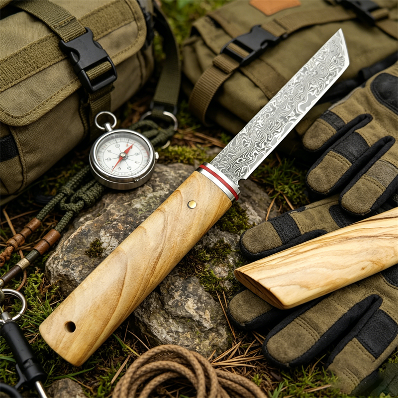 Taşınabilir Bıçak Şam Çelikli  - Edc Pocket Carry Fixed Blade incelemesi ve fiyatı