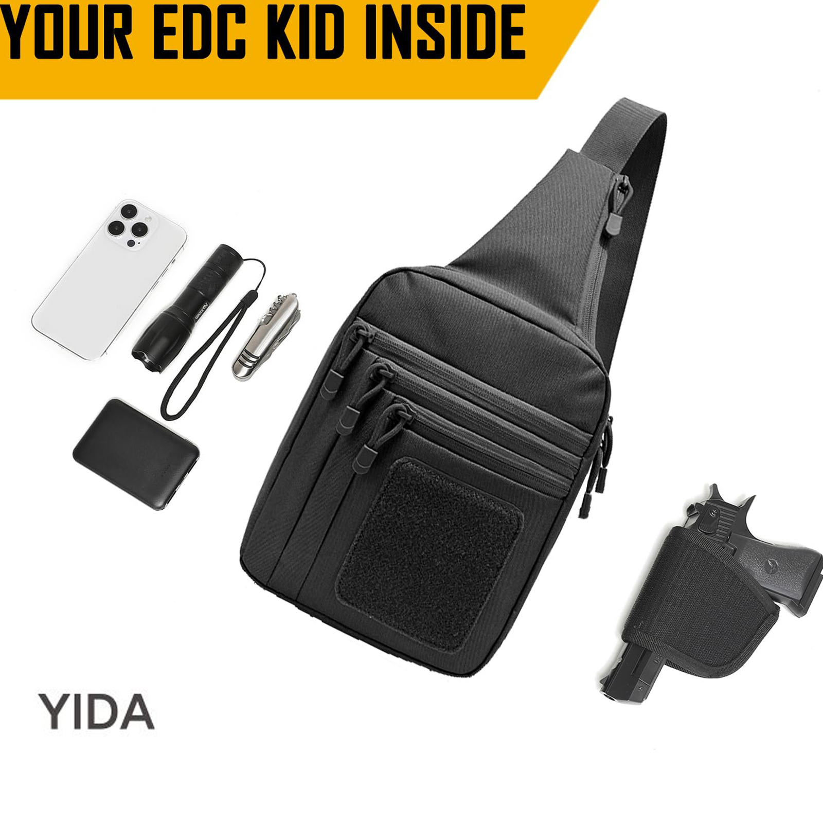 Erkekler için Gizli Taşıma Çap - Edc Carry Pack incelemesi ve fiyatı